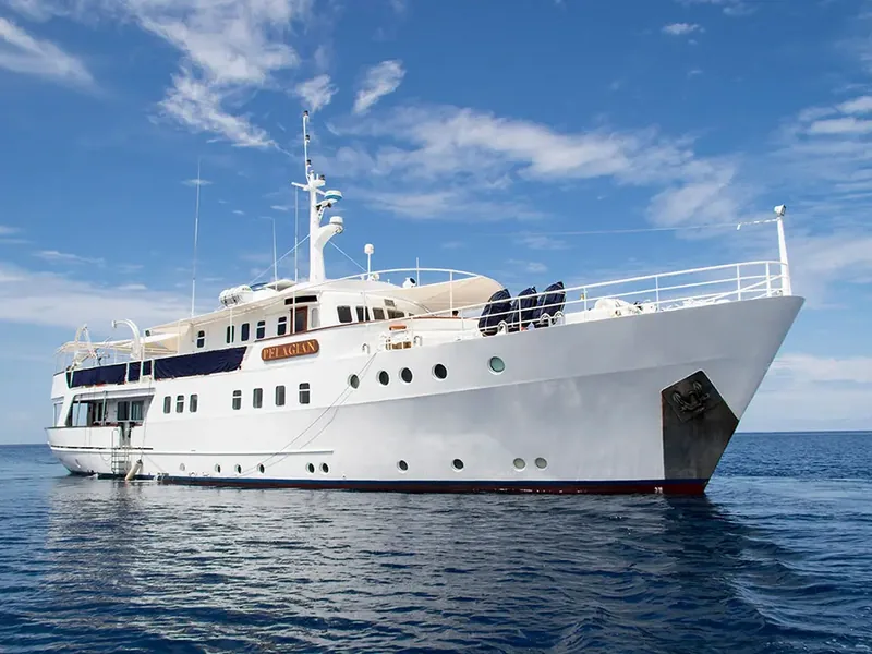Pelagian — private charter yacht, exterior