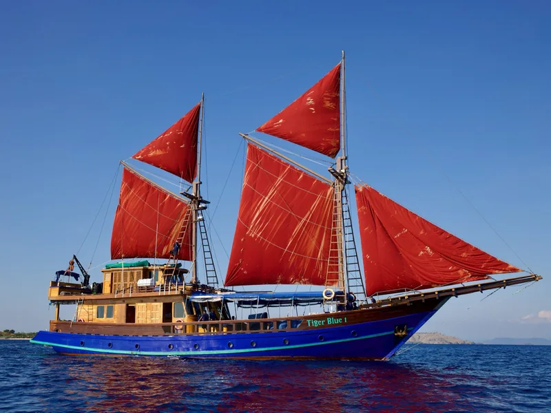 Tiger Blue — private charter yacht, exterior
