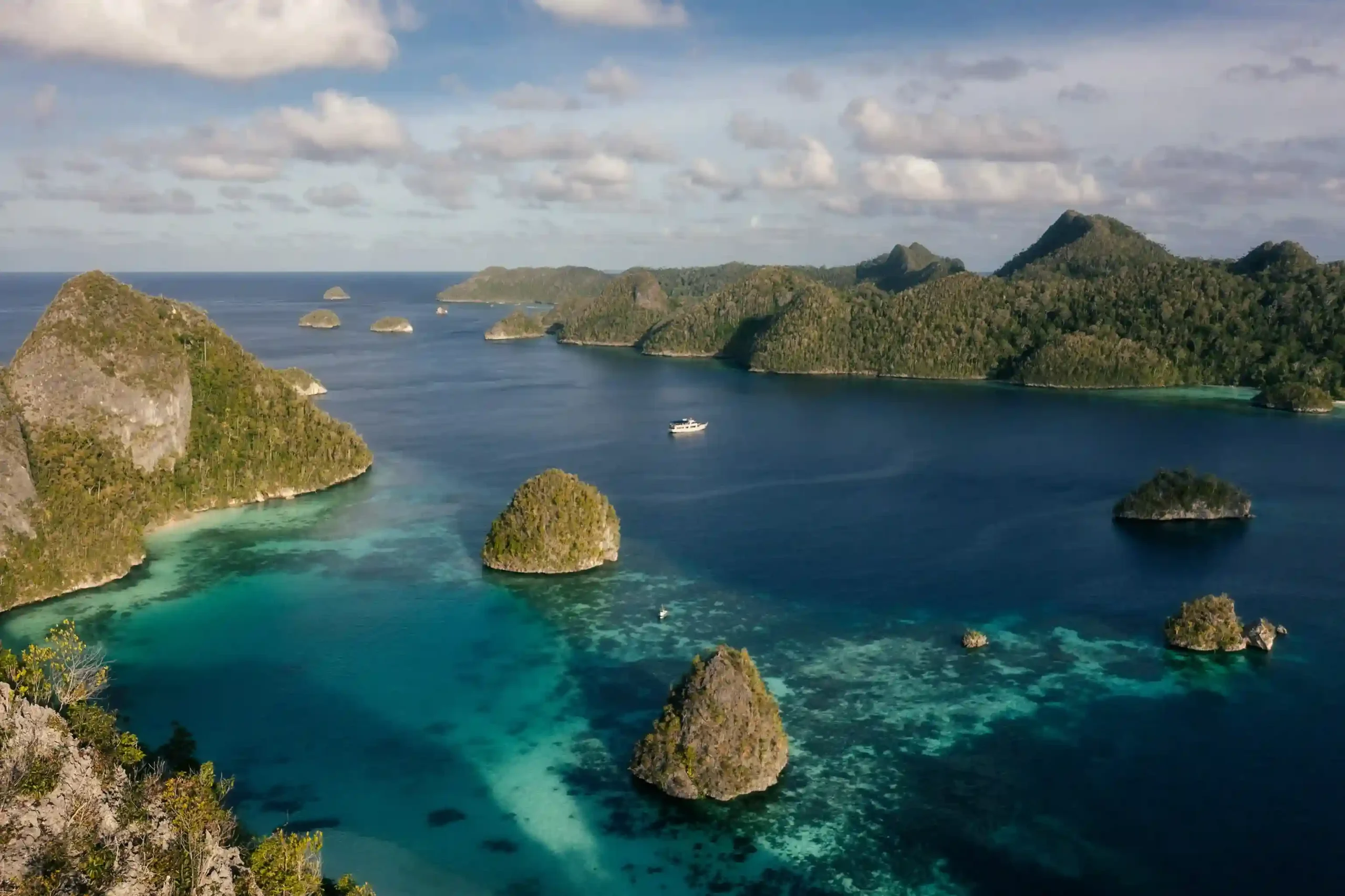 Wayag karst islets aerial, northern Raja Ampat