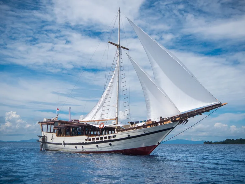 Wisesa — private charter yacht, exterior